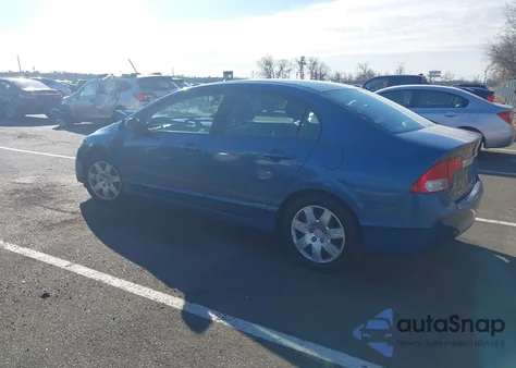 2010 Honda Civic Lx z USA, uszkodzony, nr VIN 2HGFA1E52AH545195